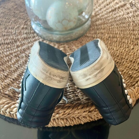 Golden Goose Slides with Silver Studs EU36 ~ Fits like US7 - Picture 6 of 13